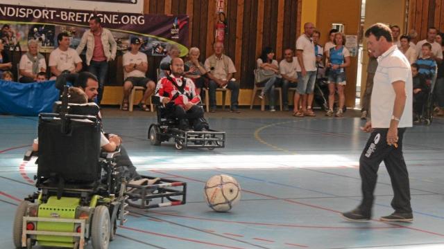 Handisport Rennes Club - coupe de France Foot Fauteuil