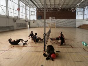 Journée HRC 2023 - Volley Assis - Partie en cours