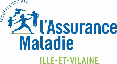 Logo de la Caisse Primaire d'Assurance Maladie d'Ille-et-Vilaine