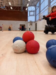 Joueuse de Boccia du HRC