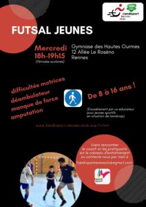 Affiche Futsal Jeunes